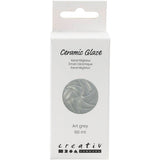 Creativ Company Keramikglasur, 984-1101 °C, deckend, Art Grey, 60 ml 1 Flasche