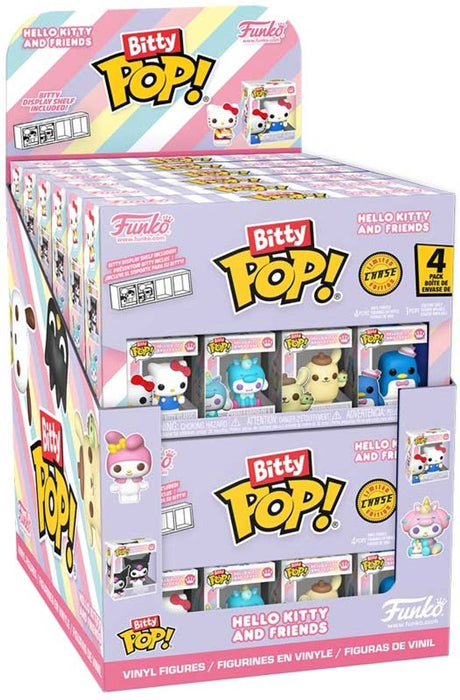 Funko Bitty Pop Sanrio Spielzeugfiguren 4er-Pack Sammelfiguren.