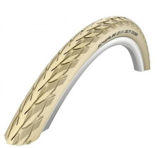 Schwalbe Delta Cruiser Active Kevlar Guard Creme 28x1,40 37-622 Reflexion OEM ZL