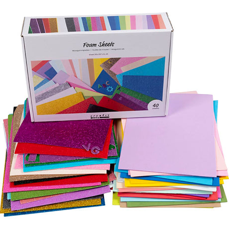 Kreativunternehmen https: www.cchobby.nl foam-vellen-a4-sheet-210x297-cm-diverse-colours-40-sheet-1-doos
