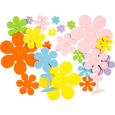 Kreativunternehmen https: www.cchobby.nl foam-figures-flowers-size-10-60-mm-thickness-2-mm-670-piece-1-box