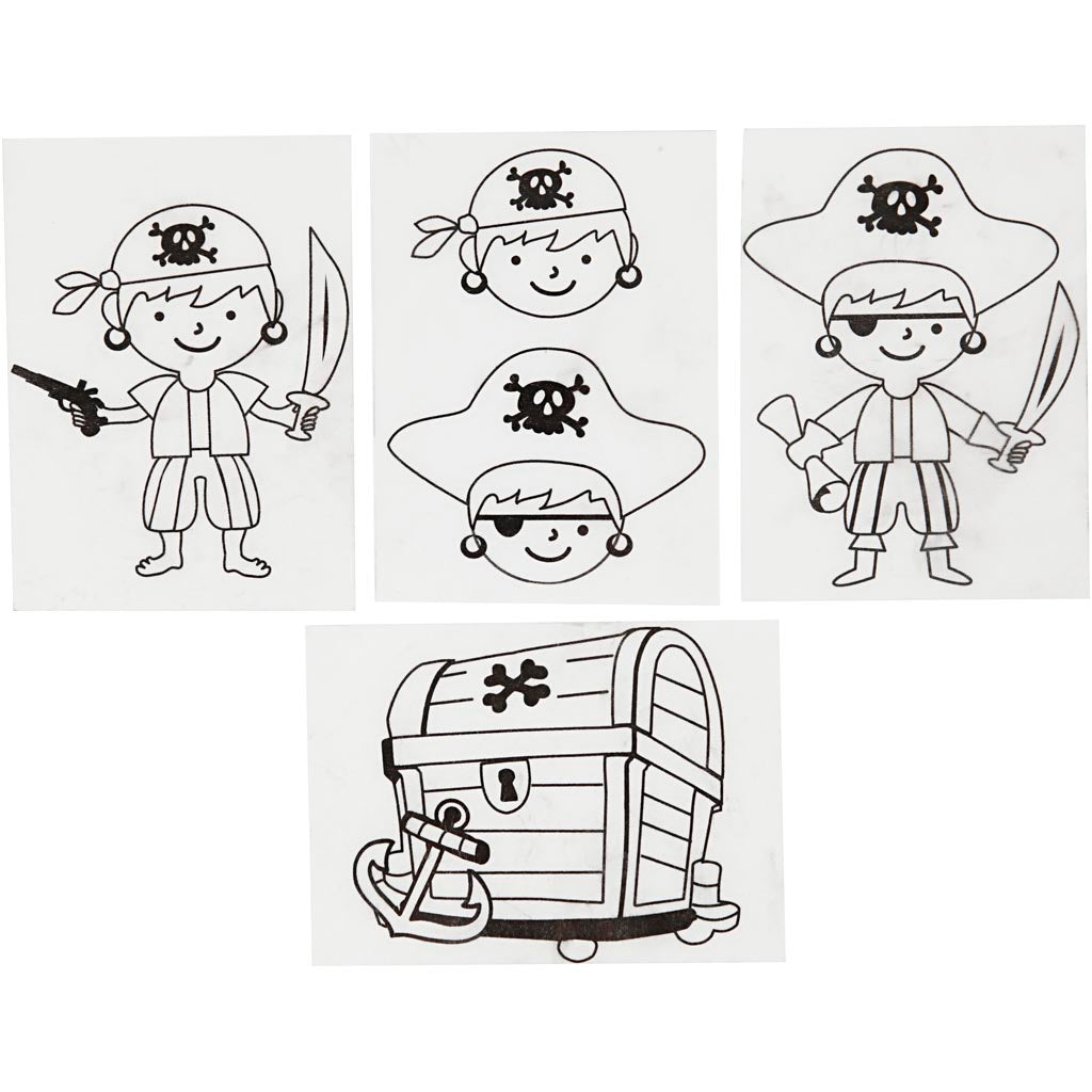 Kreativunternehmen https: www.cchobby.nl sheet-shrink-foil-with-motifs-pirate-sheet-10-5x14-5-cm-thickness-0-3-mm-matt-transparent-4-sheet-1-box