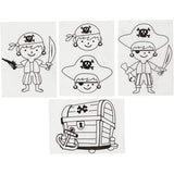 Kreativunternehmen https: www.cchobby.nl sheet-shrink-foil-with-motifs-pirate-sheet-10-5x14-5-cm-thickness-0-3-mm-matt-transparent-4-sheet-1-box