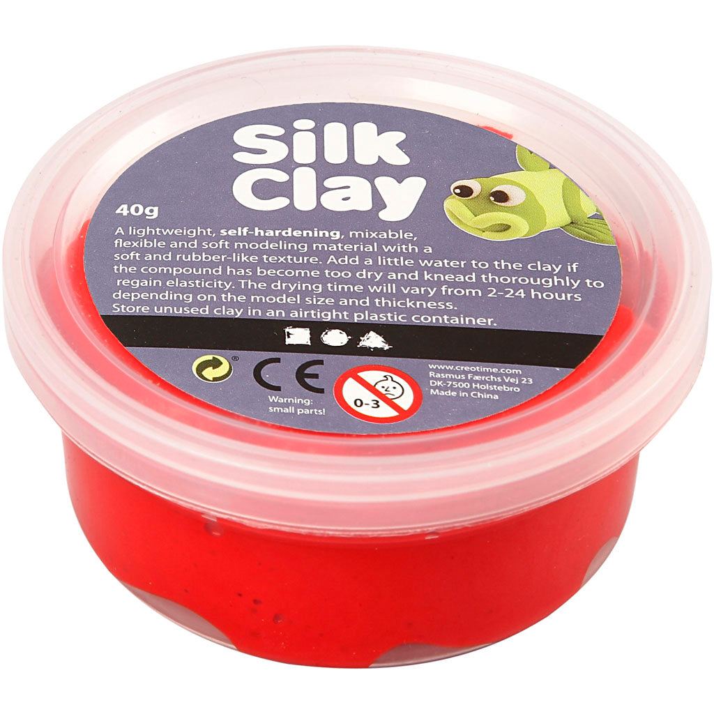 Seidenton - Rot, 40gr.