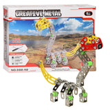 Baukasten Metall-Dino, 122-tlg.