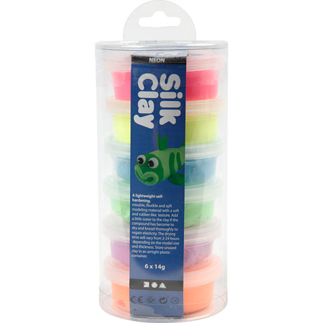 Seidenton https: www.cchobby.nl seidenclayr-neon-colours-6x14-gr-1-doos