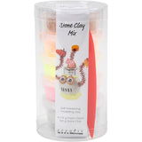 Creativ Company Stein-Ton-Mix, Rot-Orange-Harmonie, 1 Box