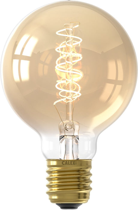 Calex Spiralfaden-LED-Lampe - e27 - g80 - Gold