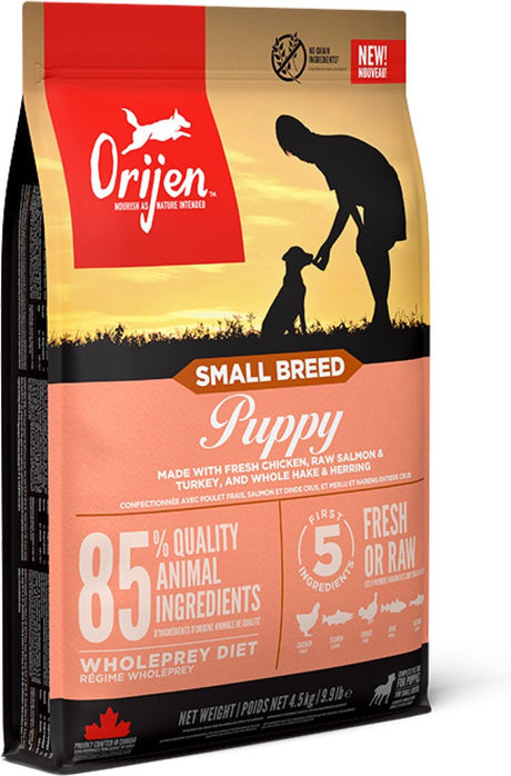 Orijen Whole Prey Hundefutter für Welpen kleiner Rassen, 4,5 kg
