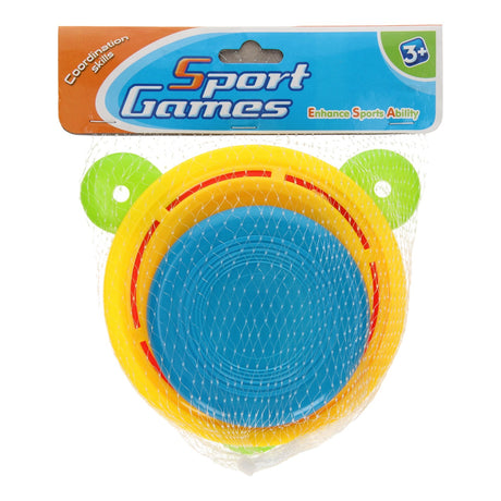 Lobbes Frisbee-Set, 4-teilig.