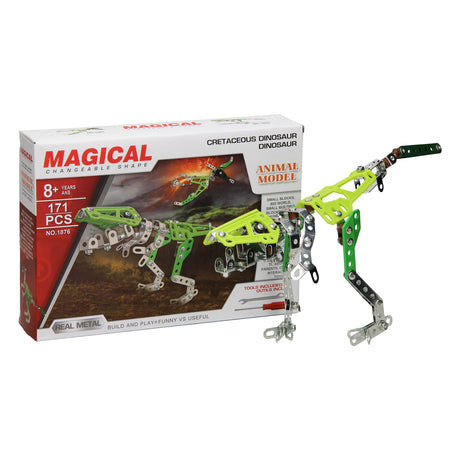 Baukasten Metall-Dino, 171-tlg.