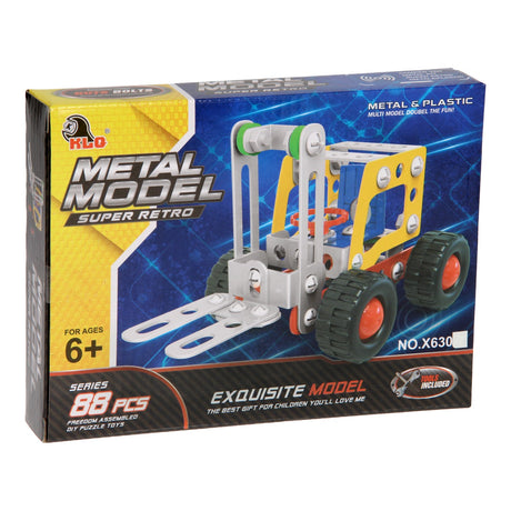 Bausatz Metall - Gabelstapler, 88-tlg.