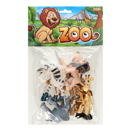 Wahnsinnig wilde Tiere spielen Set 6dlg.