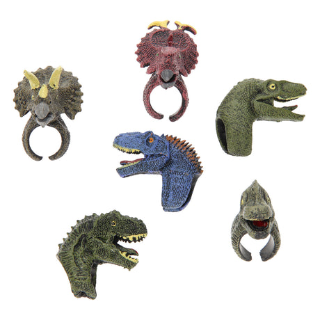 Dinosaurier-Fingerpuppen 3d