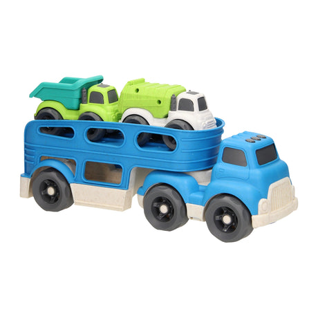 Lobbes Toys BV Autotransporter Recycling – blau