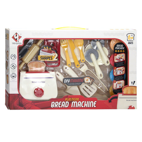 Ton-Toaster mit Zubehör – 4 Tontöpfe