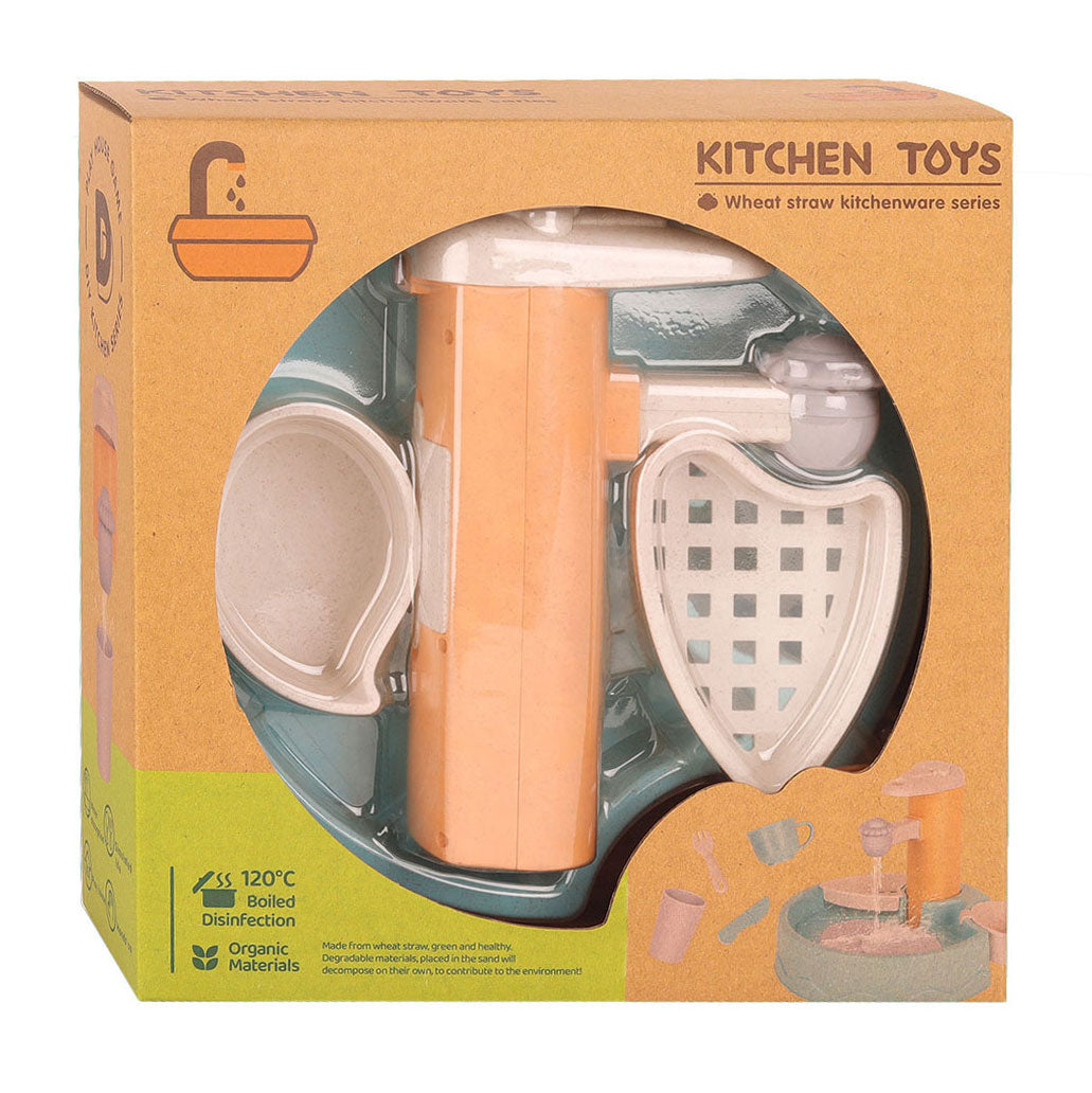 Bio plastic wastafel