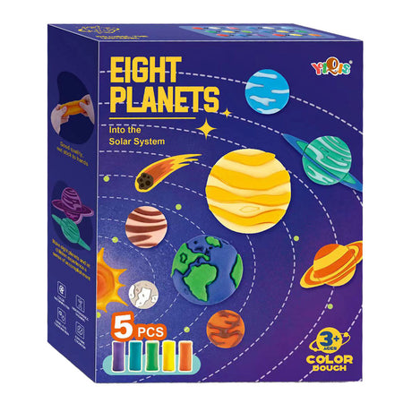 Kleiset planeten kleien - 5 kleuren klei