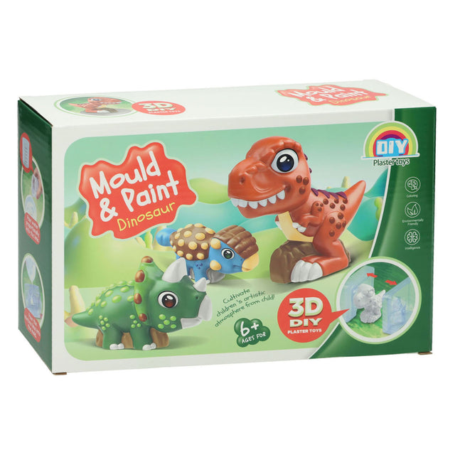 Lobbes Spielzeug z.B. Lobbes Bastelset Dino 3D Gießen und Malen für Kinder.