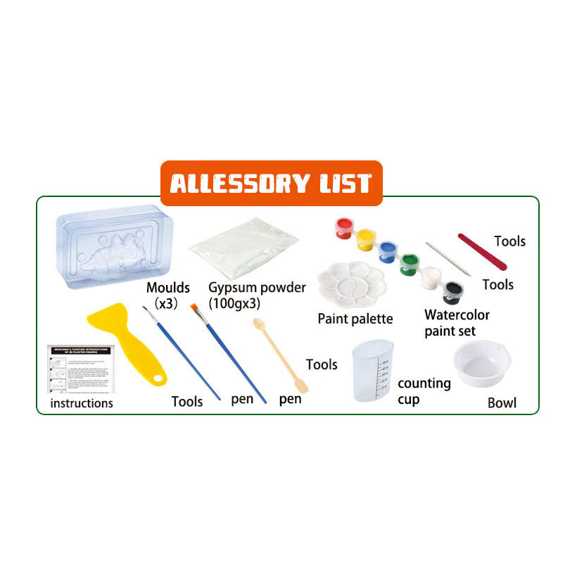 Lobbes Spielzeug z.B. Lobbes Bastelset Dino 3D Gießen und Malen für Kinder.