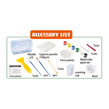 Lobbes Spielzeug z.B. Lobbes Bastelset Dino 3D Gießen und Malen für Kinder.