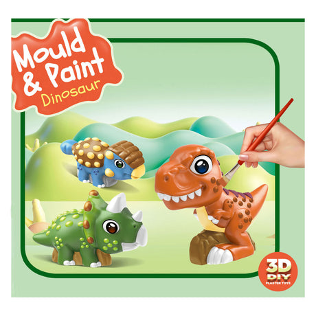 Lobbes Spielzeug z.B. Lobbes Bastelset Dino 3D Gießen und Malen für Kinder.