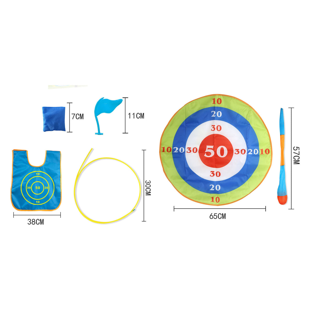 Outdoor-Aktivitätenspiele 3in1
