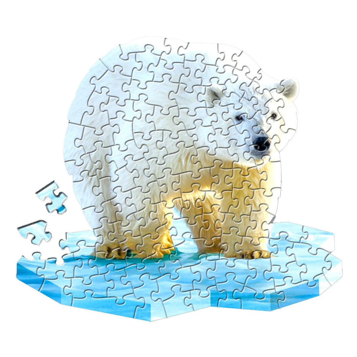 Lobbes Toys BV Formpuzzle Eisbär, 100 Teile.