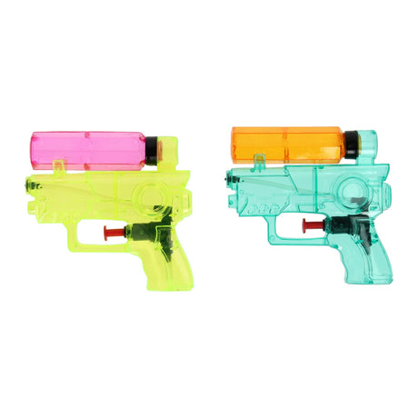 Wasserpistolen transparent, 2 Stk.