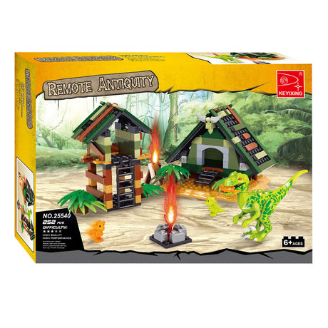 Bausatz Dino-Gehege - 252 Teile.