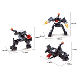 Titans Roboterbausteine ​​Bauset 3-in-1