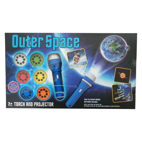 Outer space zaklamp projector