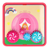 Lobbes Toys BV Zahnradset Lernspielzeug rosa 20-teilig bunt kreativ.