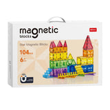 Magnetischer Baukasten - 104 Teile.