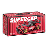 Bausteine-Set Rückziehsportwagen - 488-tlg.