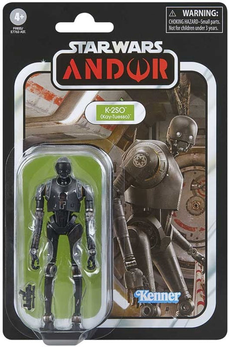 Hasbro star wars: andor vintage collection action figure k-2so (kay-tuesso) 10 cm action figuur