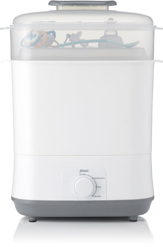 Alecto bf55 - elektrische stoomsterilisator met droogfunctie - wit