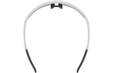 Trivio – Fahrradbrille Vento Nova, weiße Linse, schwarzer Spiegel