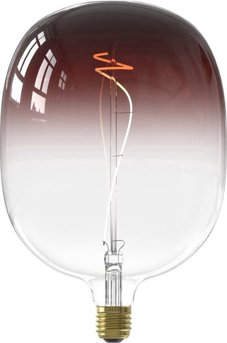 Calex avesta colors marron - e27 led lamp - filament lichtbron dimbaar - 5w - warm wit licht