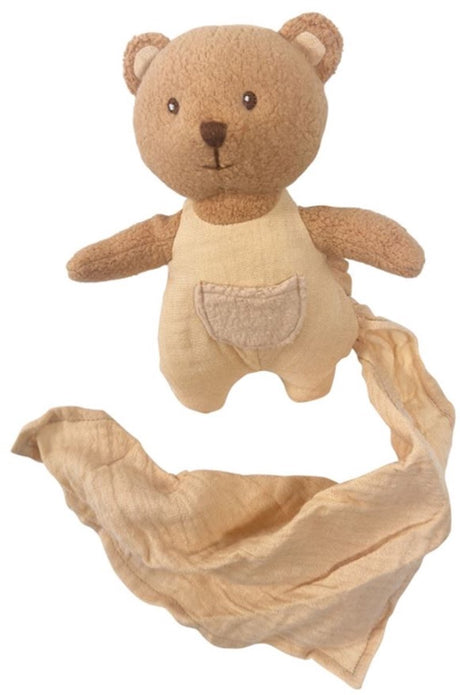 Egmont Toys Kuscheltier Bio-Baumwolle Doudou Bär Marcel 20 cm Baby.