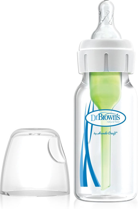 Dr. Brown's Options+ Anti-Kolik-Babyflasche – Enghalsflasche – 120 ml