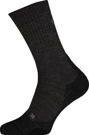 Falke TK2 Wool Anti-Blister Wandersocken aus dickem Woll-Funktionsmaterial Damen Grau – Größe 39-40