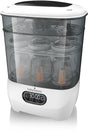 Baby brezza sterilizer dryer advanced – 2-in-1 flessen sterilisator droger – voor 8 babyflessen - wit
