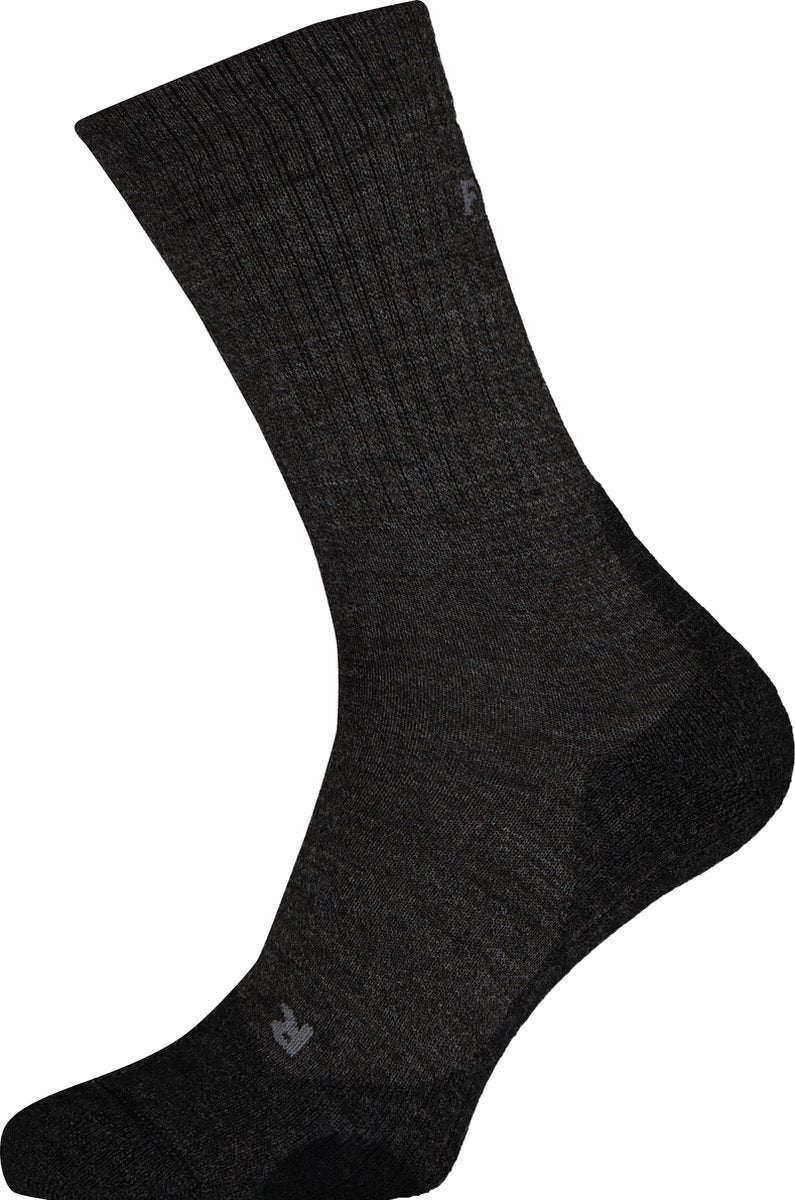 Falke TK2 Wool Anti-Blister dickes Woll-Funktionsmaterial Wandersocken Damen Grau – Größe 35-36