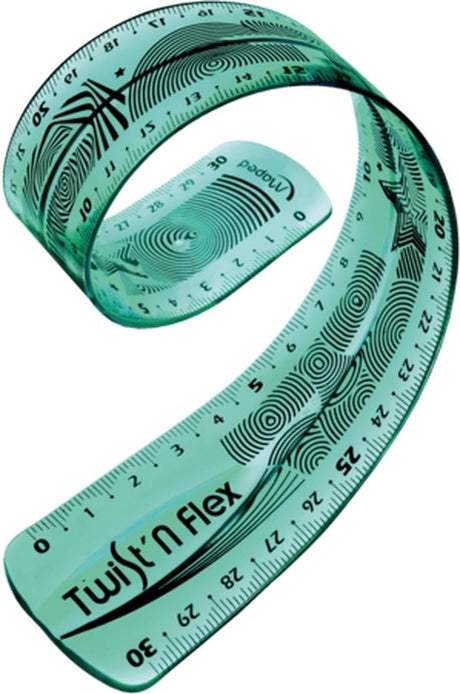 Quantore-Lineal abgebildet 027900 Twist'n Flex 300 mm sortiert