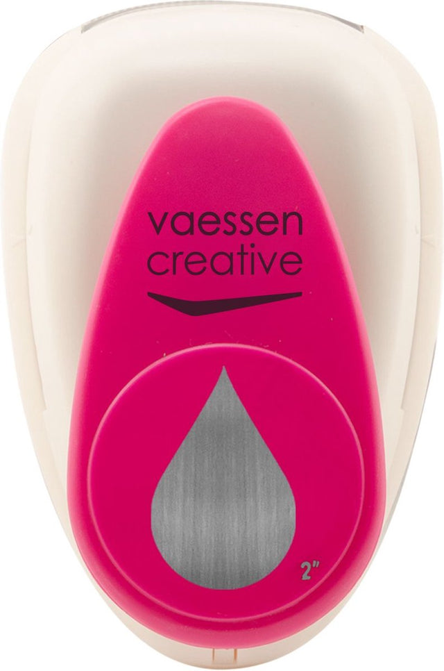 Vaessen Kreativstanzer – Figurenstanzer – Tropfen – 3,3 x 5,1 cm