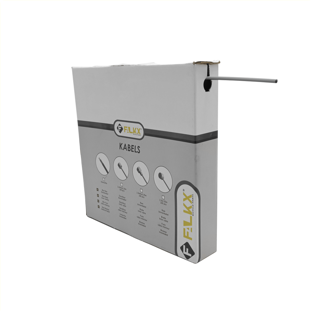 Falkx Outdoor -Kabelbremse 5 mm Silber 30m