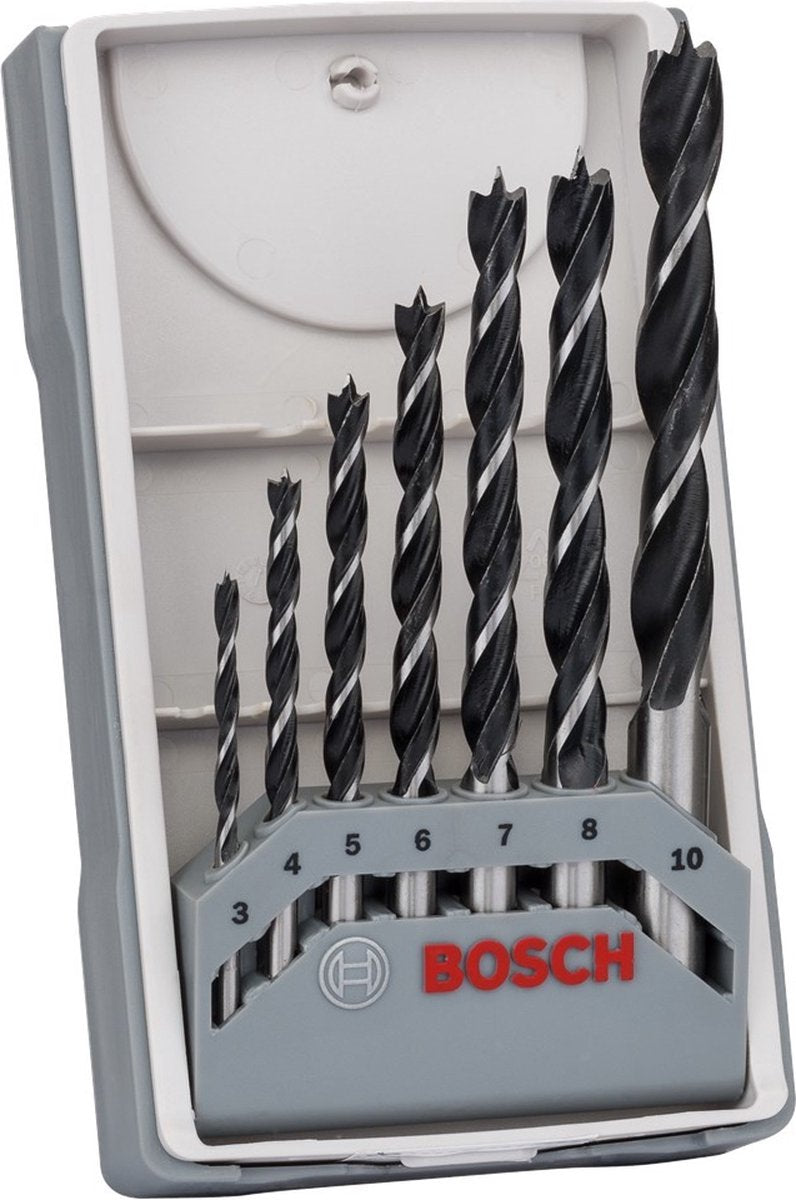 Bosch Zubehör 7-teiliges Holzbohrer-Set | 2607017034 - 2607017034