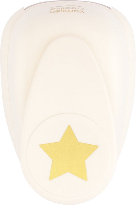 Vaessen creative pons - figuurpons - ster - 4,5 x 4,8 cm