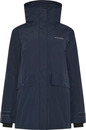 Didriksons Tuva Wns Parka Damen-Outdoorjacke – dunkles Nachtblau
